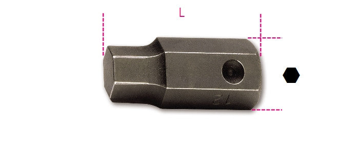 Beta Tools Model 727  Es16-13mm-Impact Hexagon Bits 16 mm