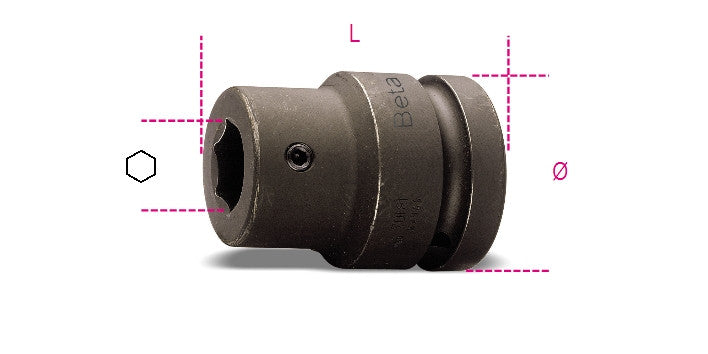 Beta Tools Model 727  Pi/16mm-Impact Bit Holder for 727/Es16