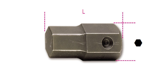 Beta Tools Model 727  Es22-19mm-Impact Hexagon Bits 19 mm