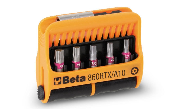 Beta Tools Model 860  Rtx/A10-10 Bits in Plastic Case
