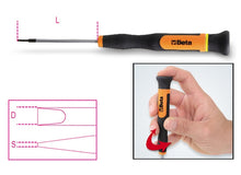 Beta Tools Model 1257Lp  2.0-Micro-Screwdrivers Slotted