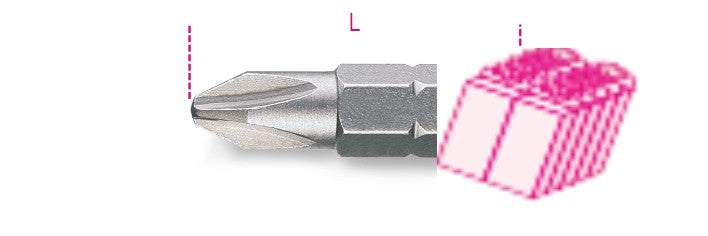 Beta Tools Model 861  Ph/C4-Bits for Cross Head Ph Screws