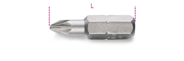 Beta Tools Model 861  Pz2L-Bits for Cross Head Pz Screws