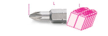 Beta Tools Model 861  Pz/C1-Bits for Cross Head Pz Screws