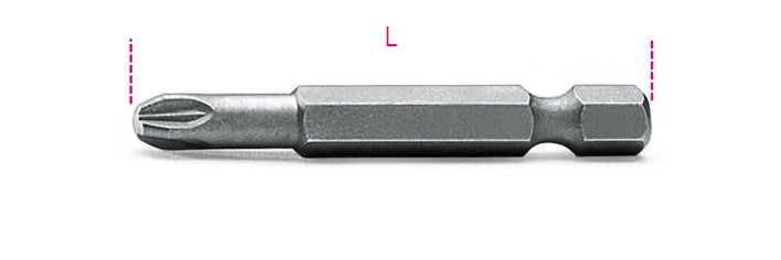 Beta Tools Model 862  Pz1-Bits for Cross Head Pz Screws