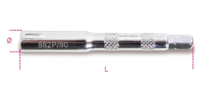 Beta Tools Model 882  P/80-1/4' Drive Extension Bars