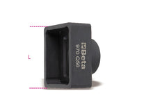 Beta Tools Model 970  Q56mm-Impact Sockets for Rectang. Nuts