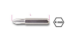 Beta Tools Model 1256  Ph000-Bits for Phillips Screws
