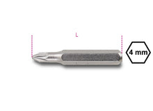 Beta Tools Model 1256  Pz1-Bits for Slotted Head Screws