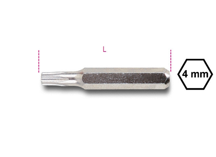 Beta Tools Model 1256  Rtx9-Bits for Rtx Head Screws