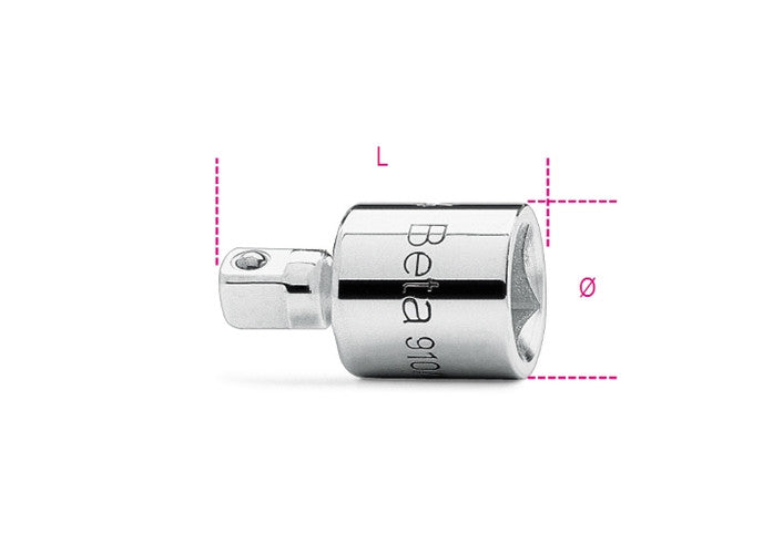 Beta Tools Model 910  15-Adaptor 3/8'-1/4' Drivers