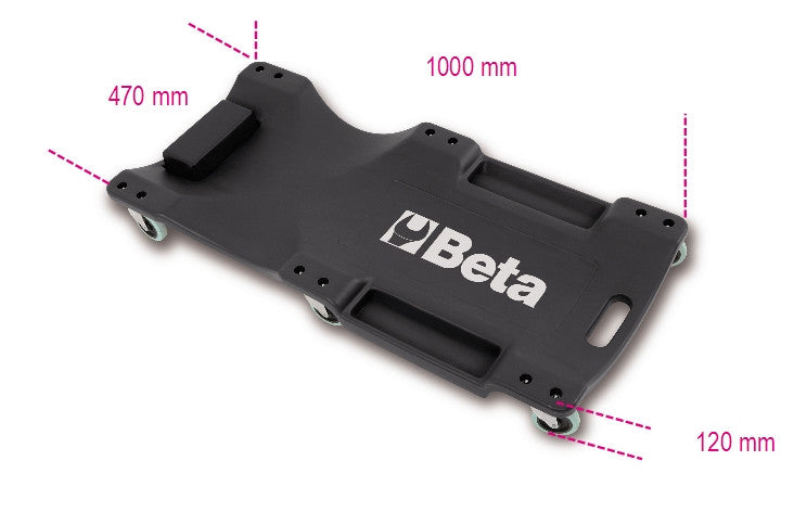 Beta Tools Model 3003  Creeper Made of Shockproof Plastic