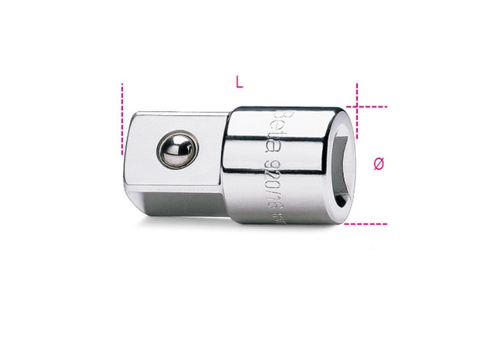 Beta Tools Model 920  16-Adaptor 1/2'-3/4' Drives