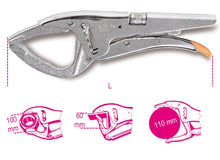 Beta Tools Model 1051  L-Self-Locking Pliers  Large