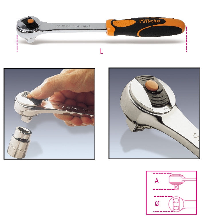 Beta Tools Model 920  55Lc-1/2'Reversible Ratchet Locking System