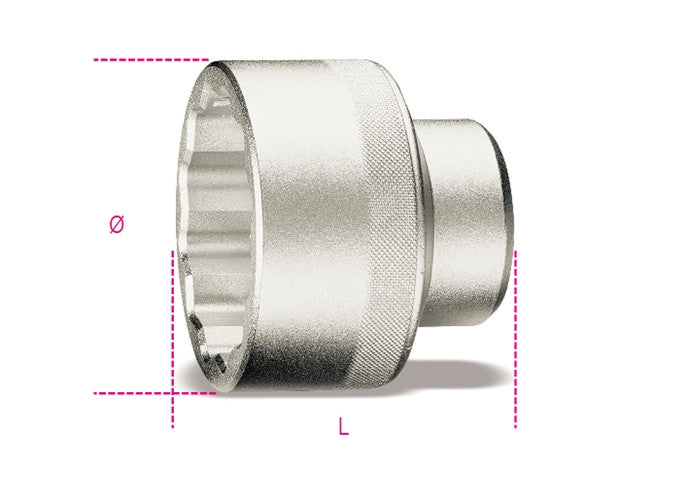 Beta Tools Model 970  B-Socket for Locking Hub Nuts