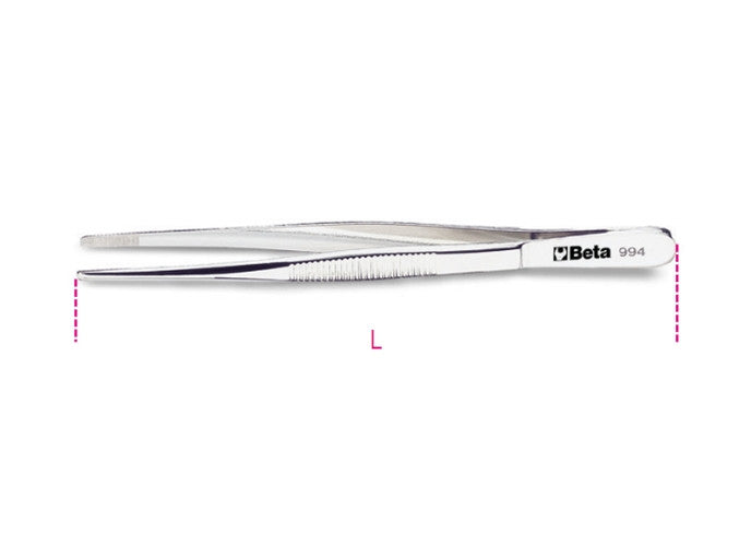 Beta Tools Model 994  150mm-Straight Large Spring Tweezers