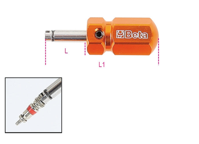 Beta Tools Model 986  48-Screwdrivers for Pneumatic Valves