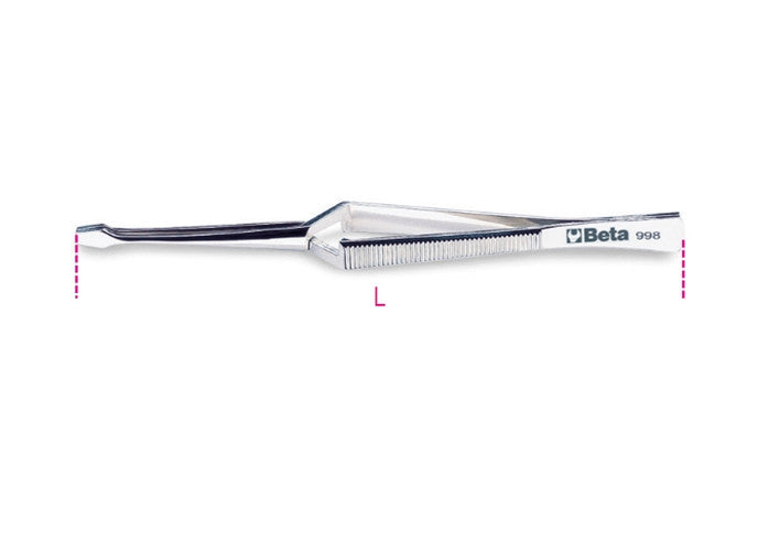 Beta Tools Model 998  150mm-Cross End Spring Tweezers