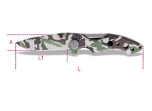 Beta Tools Model 1778  cm-Camouflage Foldaway Knife