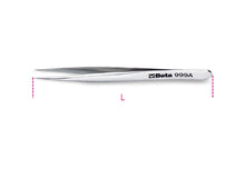 Beta Tools Model 999  A/120mm-Extra Slim Spring Tweezers