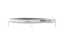 Beta Tools Model 999  B-Strong Straight Spring Tweezers