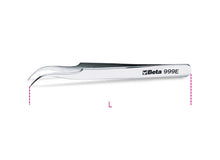 Beta Tools Model 999  E-Extra Slim Curved Spring Tweezers