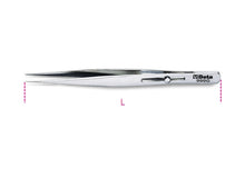 Beta Tools Model 999  G-Extra Slim Straight Tweezers