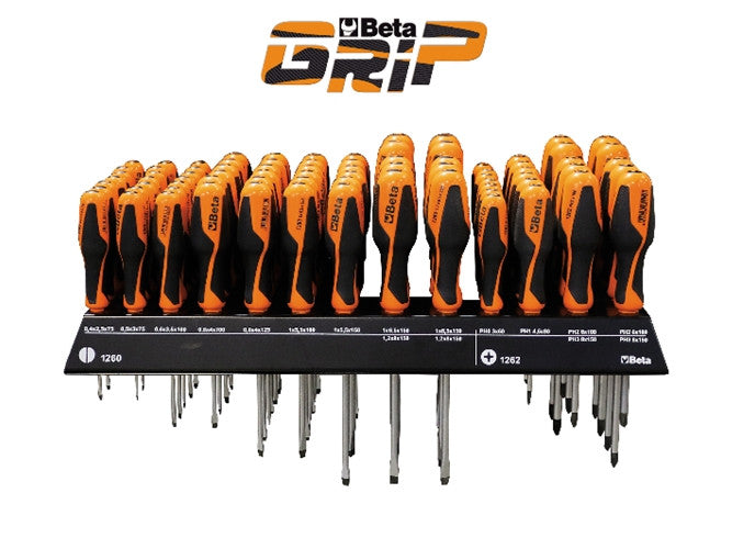 Beta Tools Model 1263  E78-Wall-Mounted Display 78 Screwdrivers
