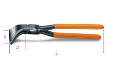 Beta Tools Model 1078  280-Curved Blade Tinsmith's Pliers