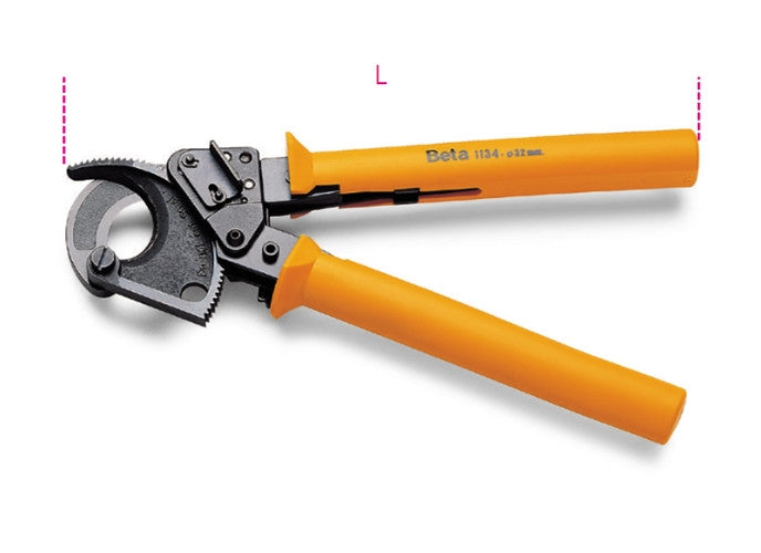 Beta Tools Model 1134  35-Ratchet Cable Cutters