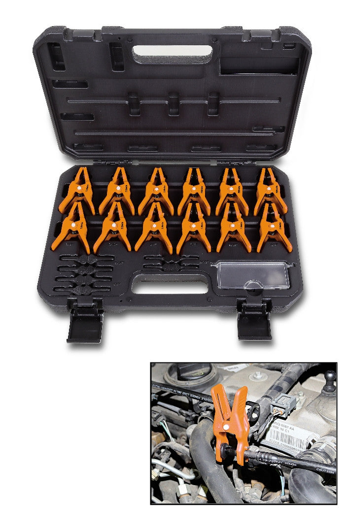 Beta Tools Model 1481  C12-12 Plastic Hose Pliers in Case