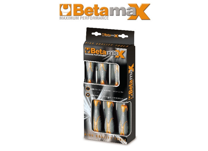 Beta Tools Model 1293  D6-6 Screwdrivers in Hanging Pack