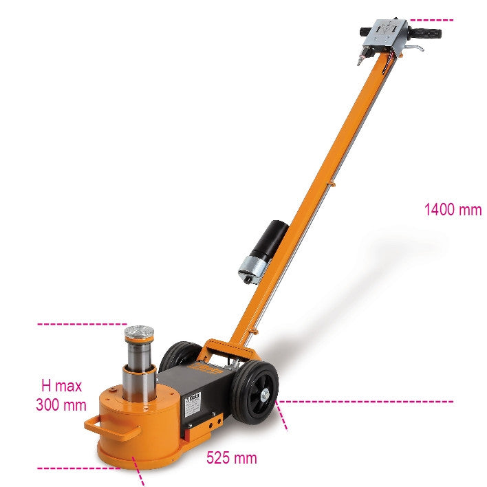 Beta Tools Model 3065  40-20T-Air Hydraulic Jack  40/20 T