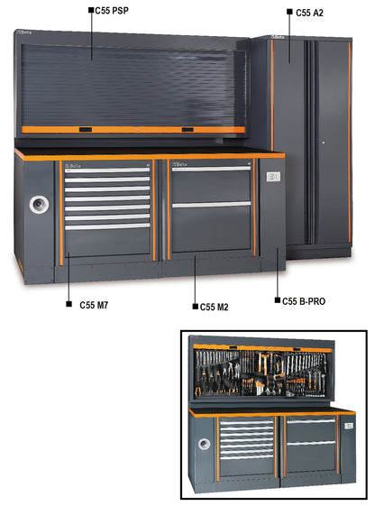Beta Tools Model C55  Ab-Pro/1-Garage Furniture Combination