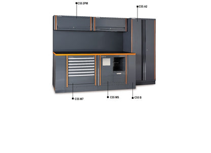 Beta Tools Model C55  Ab/2-Garage Furniture Combination