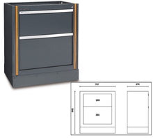 Beta Tools Model C55  M2-Fixed Module with 2 Drawers