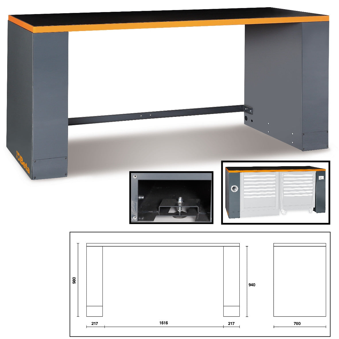 Beta Tools Model C55  B-Sheet Metal Bench