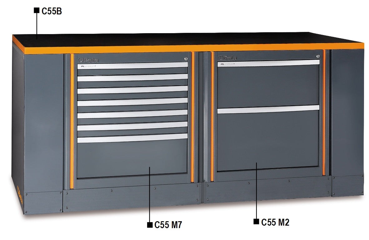 Beta Tools Model C55  B/1-Workbench & Module M2 + M7