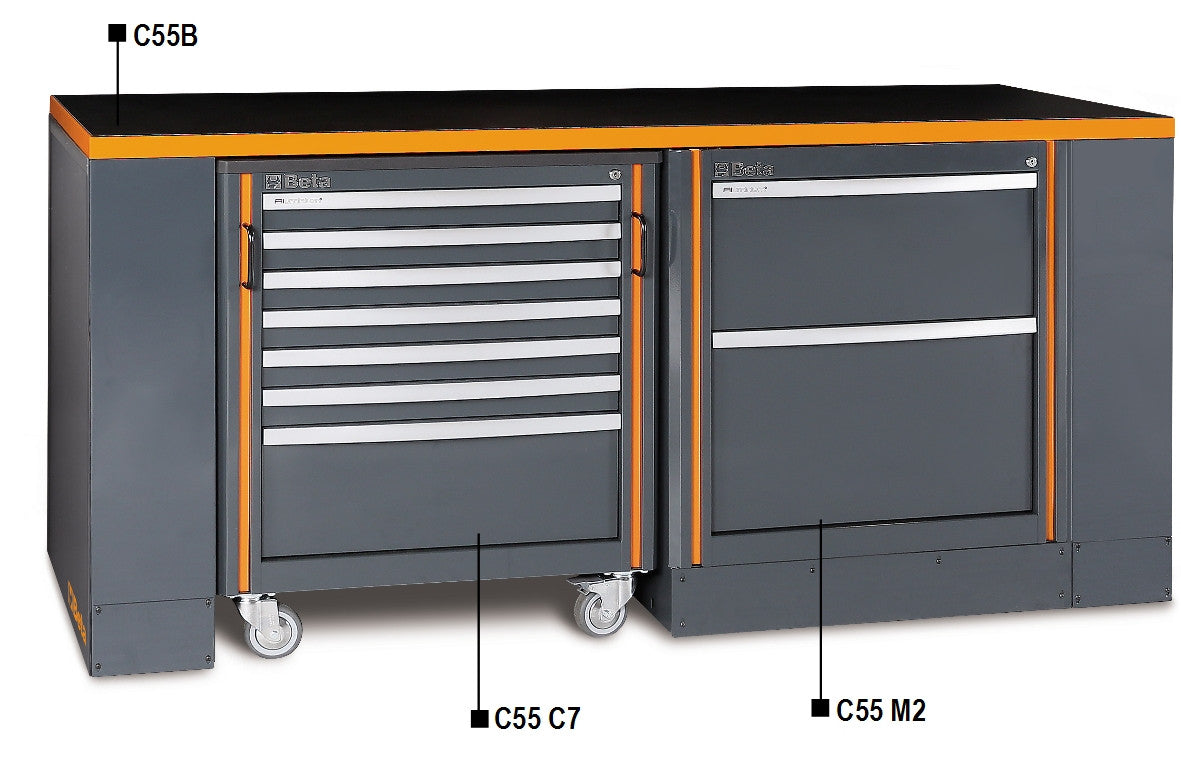 Beta Tools Model C55  B/3-Workbench & Cab C7 + Module M2