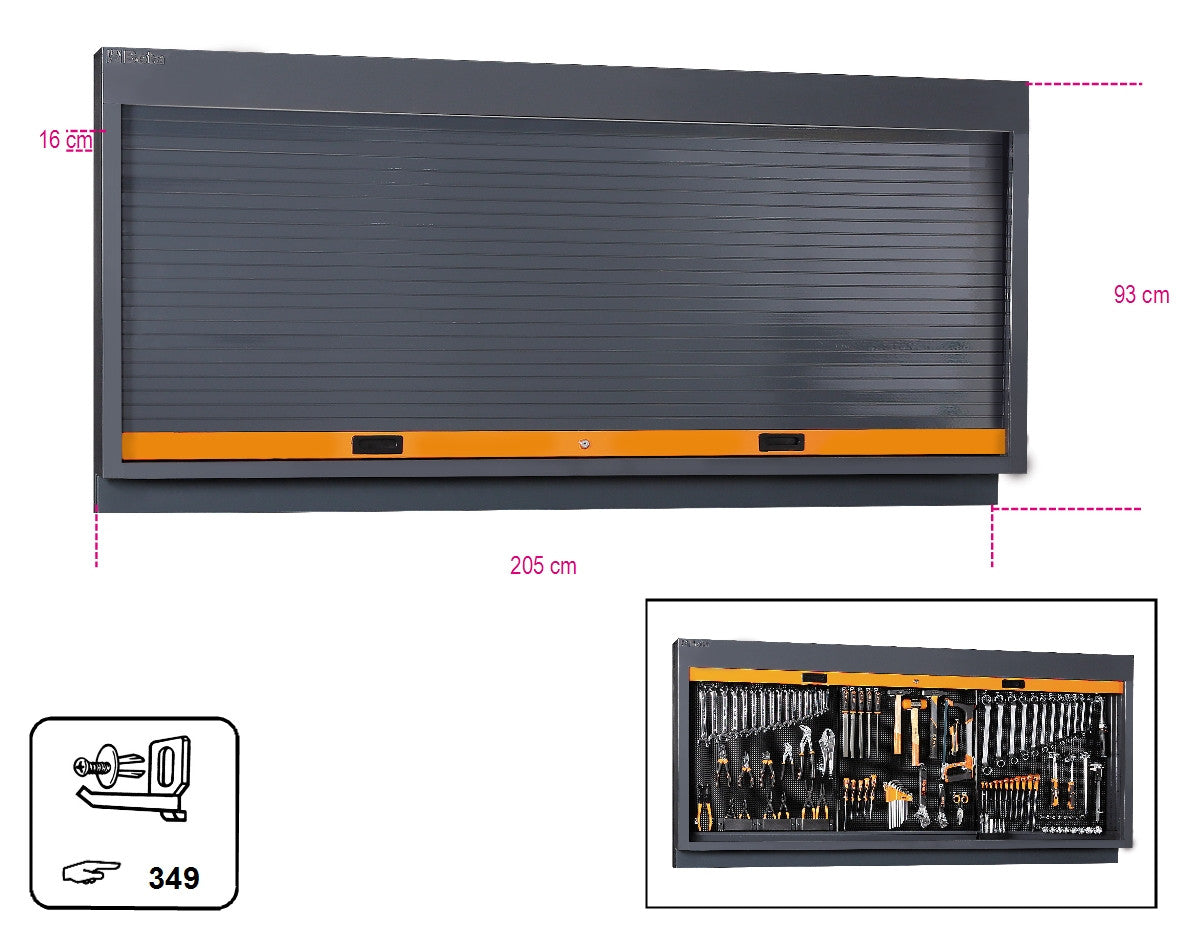 Beta Tools Model C55  P-Tool Panel with Shutter