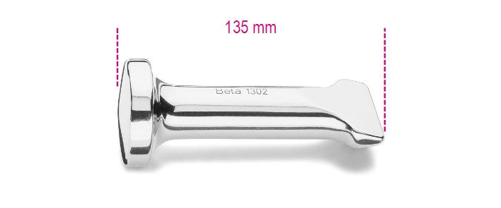 Beta Tools Model 1302  Double End Dolly Round Pein Head