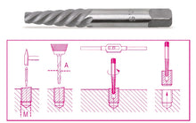 Beta Tools Model 1430  8-Tapered Extractors for Screws