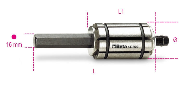 Beta Tools Model 1476  C/1-Exhaust Pipe Expanders