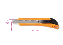 Beta Tools Model 1771  Utility Knife with 3 Blades