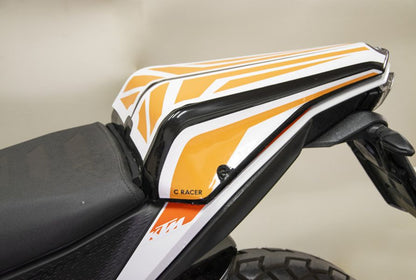 C-Racer Rear Cowl With Storage Box for the KTM 390 Adventure (2020+) - RCB-KTM390ADV