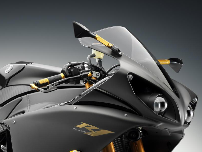 Rizoma Mirror Adapter for Triumph Daytona 675 / 675R (2009-2012) and Yamaha YZF-R1 (2009-2014)