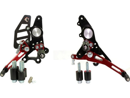 DBK Special Parts (Ducabike) Adjustable Rearsets for the Ducati Hypermotard 796/1100 and Multistrada 620/1000/1100
