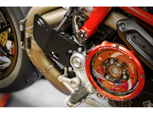 DBK Special Parts (Ducabike) Aluminum Heel guards for OE and DBK Special Parts (Ducabike)'s Adjustable Rearsets for the Ducati Hypermotard 950 / SP