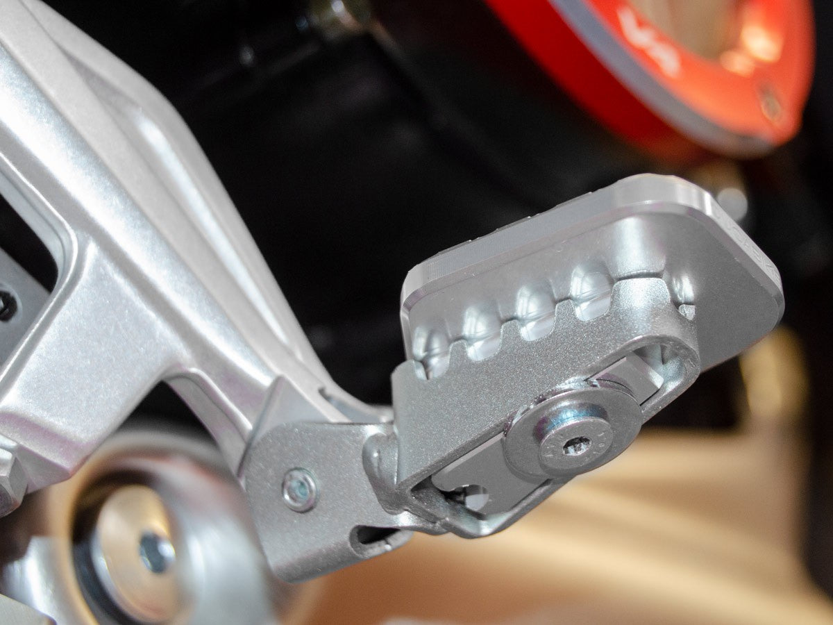 DBK Special Parts (Ducabike) Rear Brake Lever Toe Peg Extension for the Ducati Multistrada V4